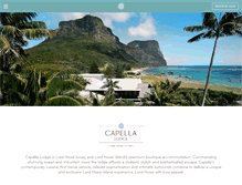 Tablet Screenshot of lordhowe.com